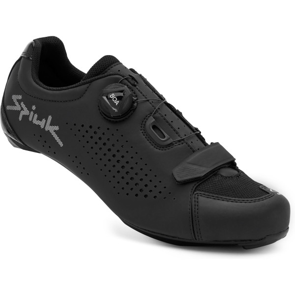 Spiuk Sportline Zapatilla Caray Road Unisex Negro - Ciclismo Carretera