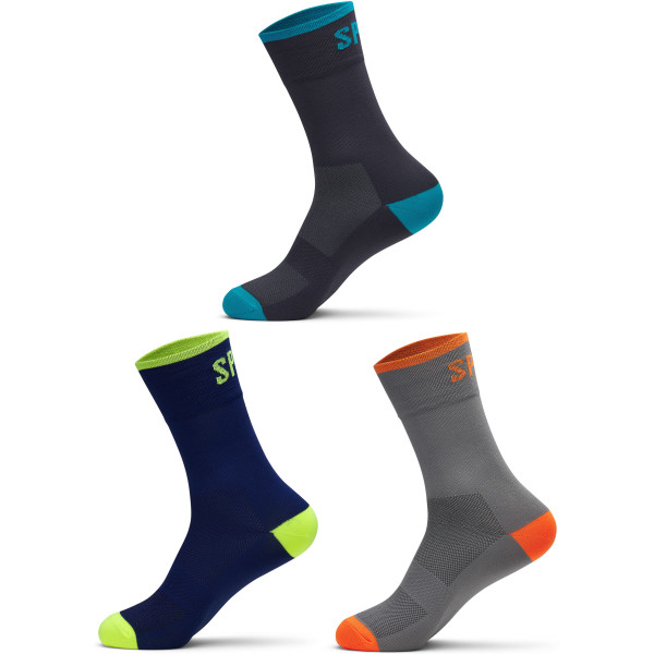 Spiuk Sportline Pack 3 Pcs Anatomic Long Unisex Neutre