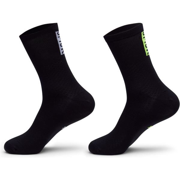 Spiuk Sportline Sock Pack 2 Pcs. Xp Long Unisex Noir