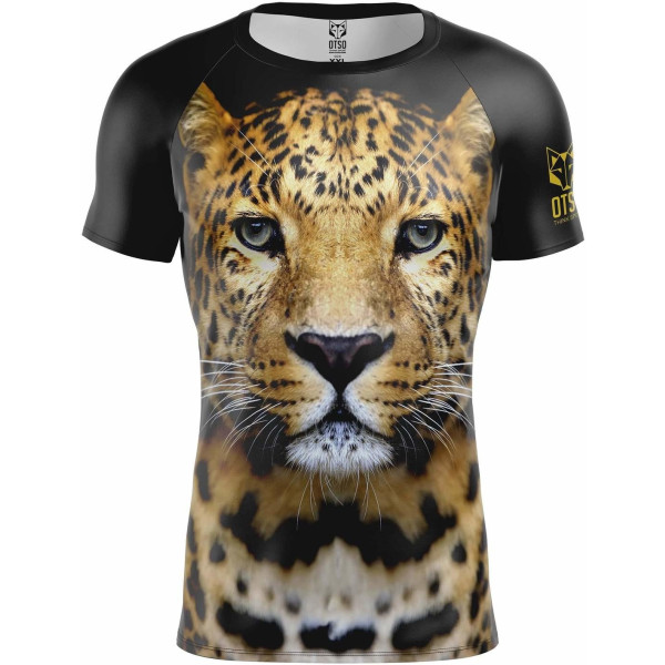 Otso Camiseta Hombre Manga Corta Leopard