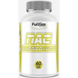 Fullgas Detox NAC - A.Lipoico + Vitamina C y Zinc / 60 Capsulas