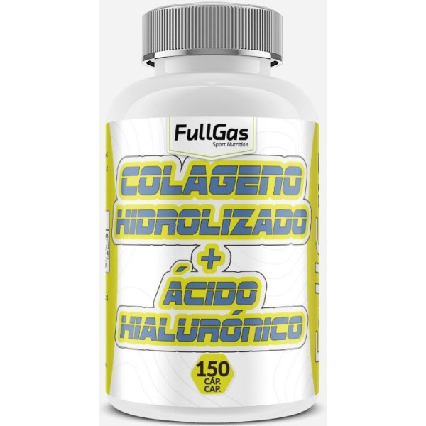 Fullgas Colágeno + ácido Hialurónico 150 Cáps Sport