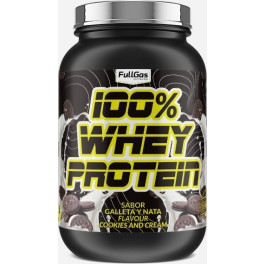 Fullgas 100% Whey Protein Concentrate Cookies And Cream 900g Sport