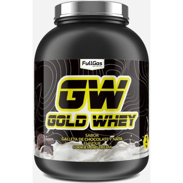 FullGas Gold Whey Biscuits et Crème Sportive 2kg