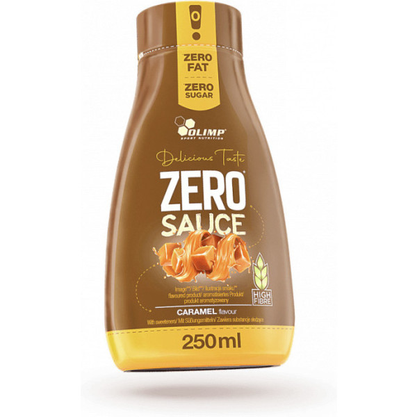 Olimp Zero Sauce - Sirop Caramel 250 Ml