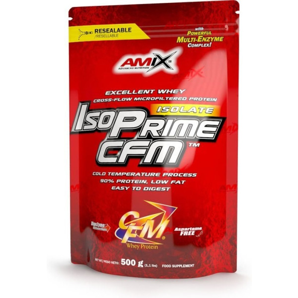Amix IsoPrime CFM Isolate Doypack 500 gr 90% protéines