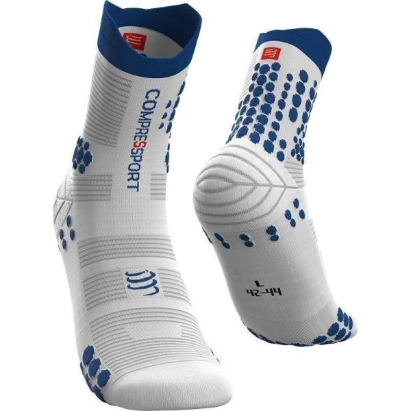 Compressport Calcetines Pro Racing Socks V3.0 Trail Blanco/lolite