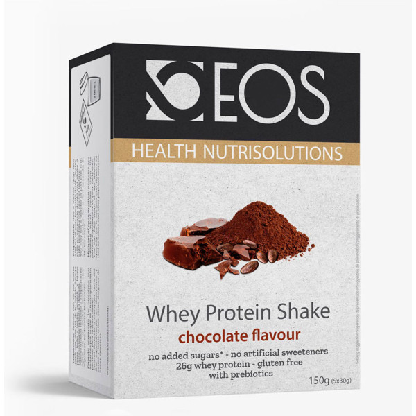 Eos Nutrisolutions Eos - Whey Protein Shake Chocolate 5 X 30g