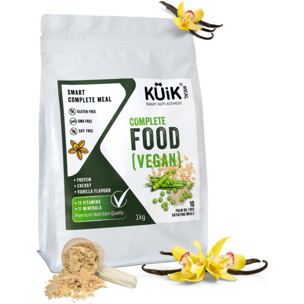 Küik Küik® Complete Food - Batido Sustitutivo. Nutrición Equilibrada. Dieta Saludable. Vegan