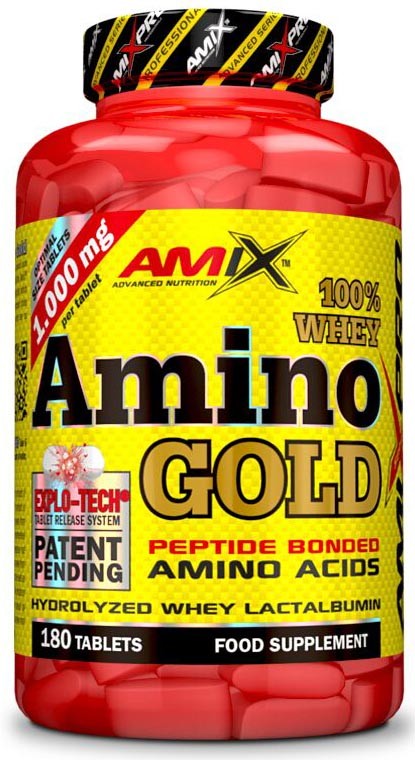 Amix Pro Whey Amino Gold 180 Compresse-image