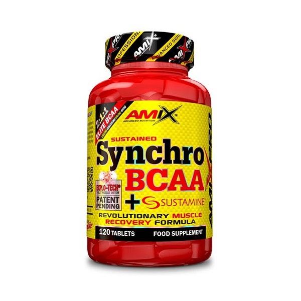 Amix Pro Synchro BCAA + Sustamina 120 comprimidos