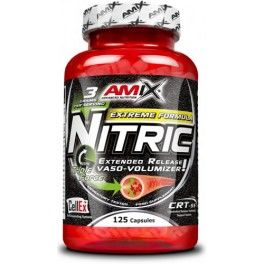 Amix Nitric 125 Caps - Aiuta il recupero fisico e la congestione muscolare