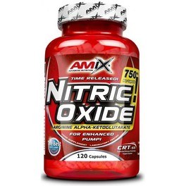 Amix Nitric Oxide 120 Cápsulas - Reduce la Fatiga / Efecto Vasodilatador