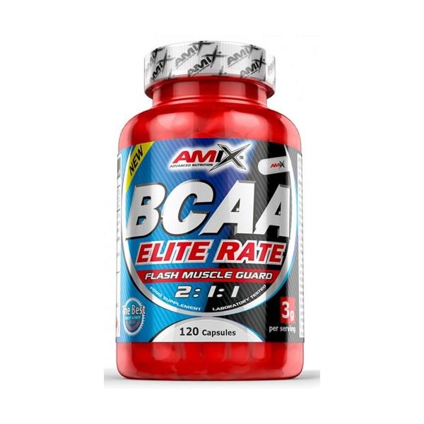 Amix BCAA Elite Rate 120 gélules