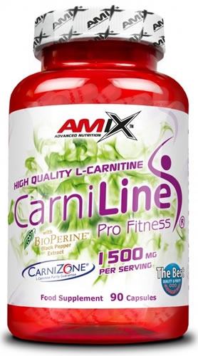 Amix Carniline 90 Caps - Contribue à La Combustion Des Graisses + Contient De La L-Carnitine-image