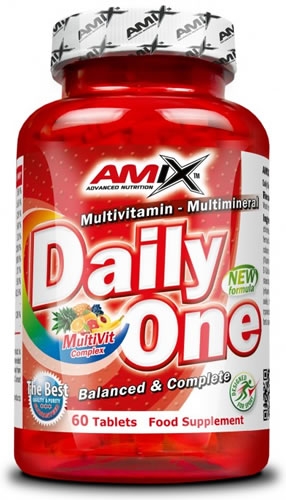 Amix Daily One 60 Compresse - Contiene Vitamine E Minerali - Grande Apporto Di Energia-image