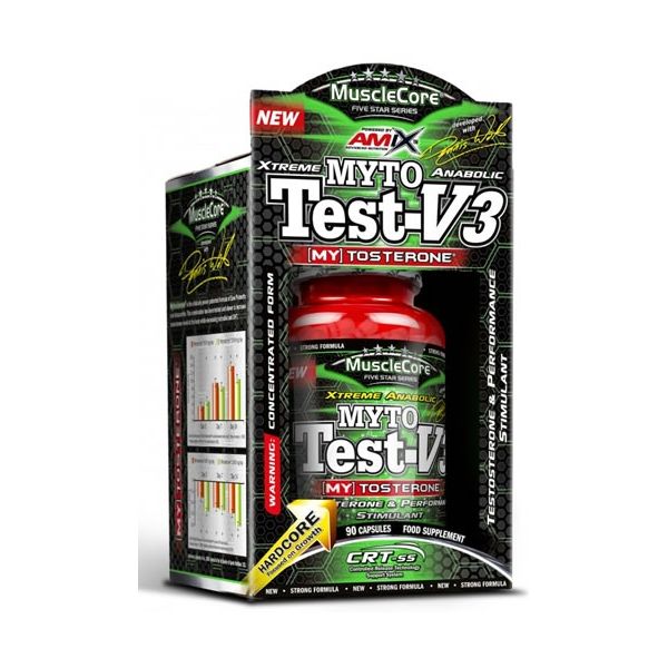 Amix MuscleCore Myto Test V3 90 caps Increases Muscle Mass