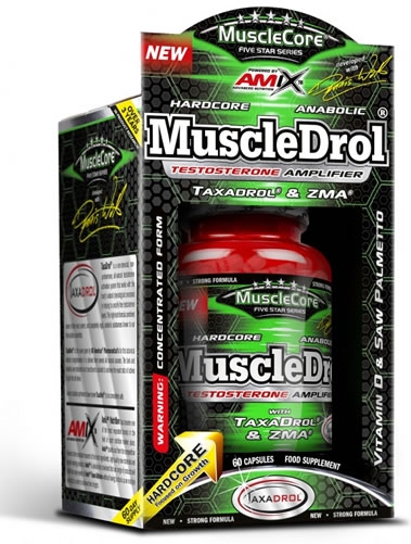Amix MuscleCore MuscleDrol 60 CÃ¡psulas - Favorece el Aumento de Testosterona + Contiene Ingredientes Naturales-image