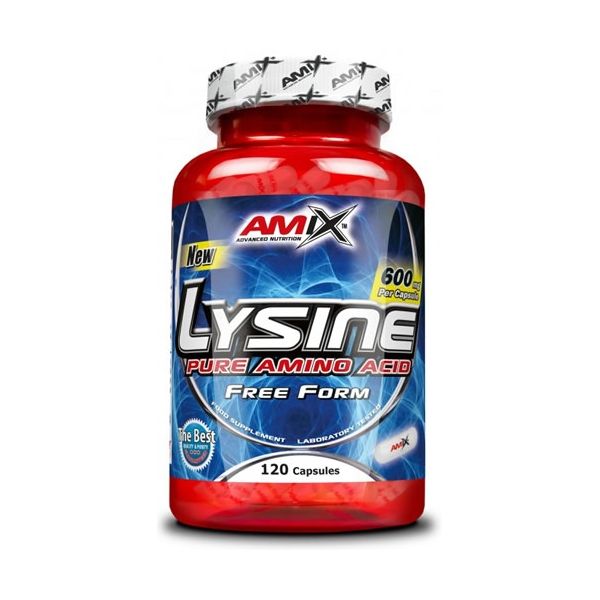 Amix Lysine 600 mg 120 capsules