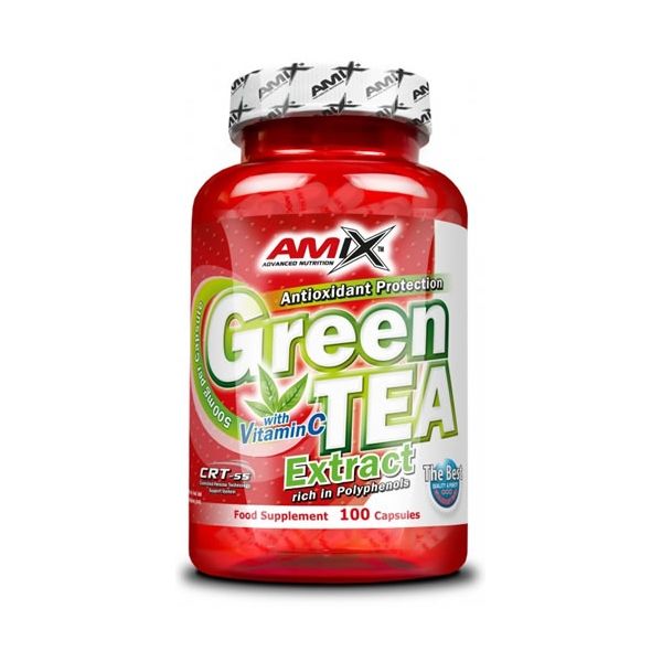 Amix Groene TEA Extract - Groene Thee Extract 100 caps