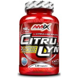 Amix Citrulyn 750 mg 120 caps - Ideal para Entrenamientos Intensos / Regenerador de los depósitos ATP + Con Citrulina Malato