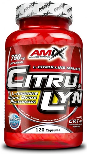 Amix Citrulyn 750 Mg 120 Caps - Ideaal Voor Intensieve Training / Regenerator Van Atp-Afzettingen + Met Citrulline Malaat-image