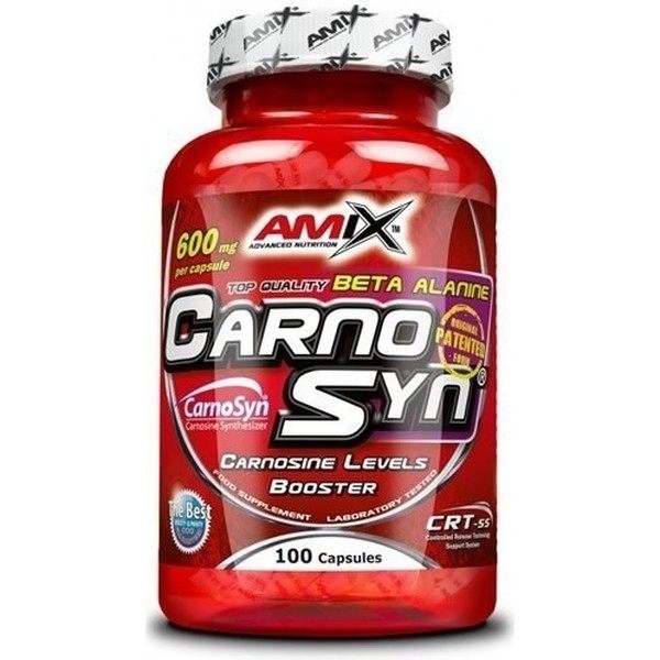 Amix Carnosyn 100 Capsules - Food Supplement Helps Reduce the Appearance of Fatigue