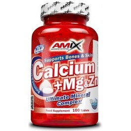 Amix Calcium + Magnesium + Zinc 100 Tablets