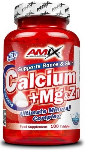 Amix Calcio + Magnesio + Zinc 100 Tabletas-image