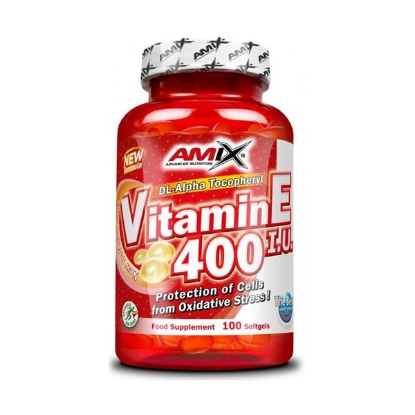 Amix Vitamine E 400 UI 100 gélules