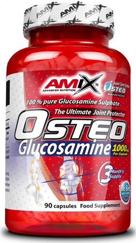Amix Osteo Glucosamina 1000Mg 90 CÃ¡Psulas - 100% Sulfato De Glucosamina - Ajuda A Proteger As ArticulaÃ§ÃµEs-image