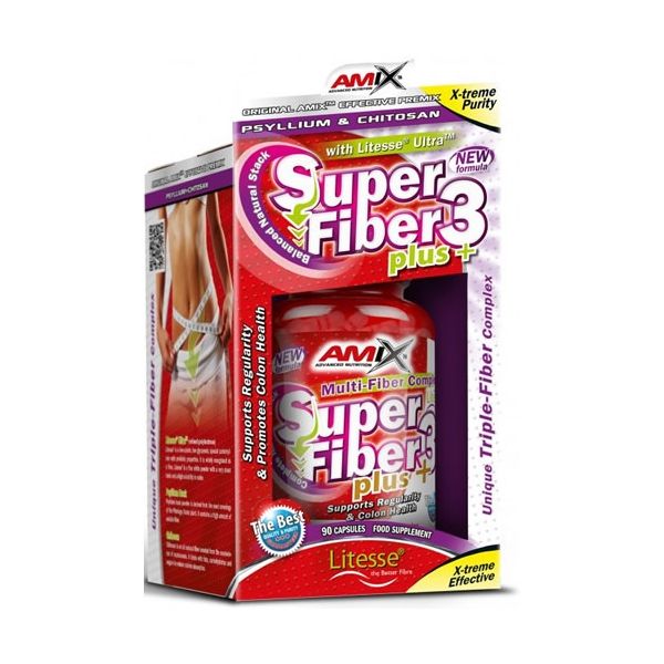 Amix Super Fiber 3 Plus 90 cápsulas