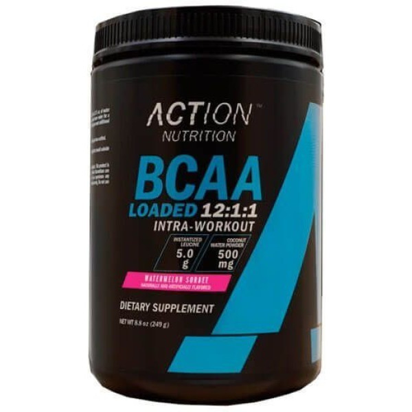 Action Nutrition BCAA Chargé 249 Gr