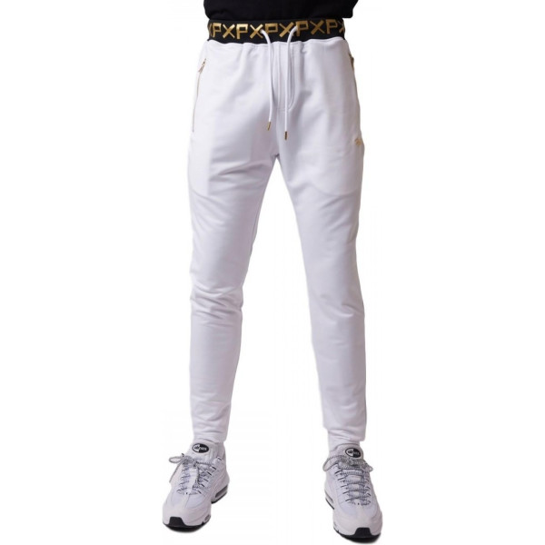 Project X Paris Pantalon Basic Blanco Y Dorado