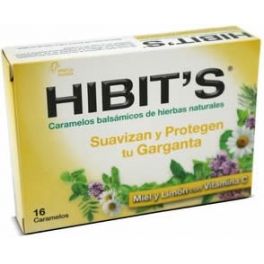 Hibit's Caramelos de Miel y Limon con Vitamina C 16 caramelos