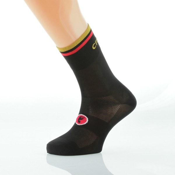 Crown Sports Nutrition Tech Socken. Antibakterielle Funktionssocken zum Radfahren und Laufen