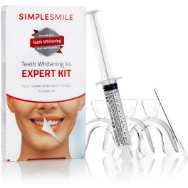 Beconfident Simplosmile dientes blanqueador x4 kit de expertos unisex