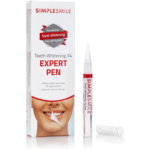 Beconfident SimpleMile® Blanchiment des dents x4 stylo expert 1 pcs unisexe