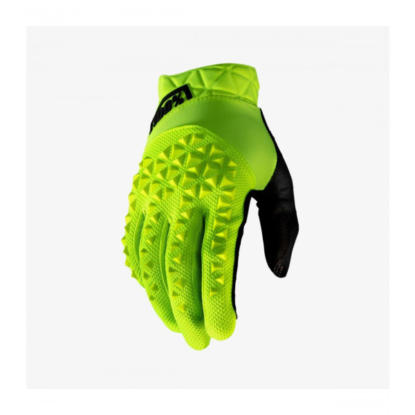 100% Geomatic Gloves Fluor Yellow