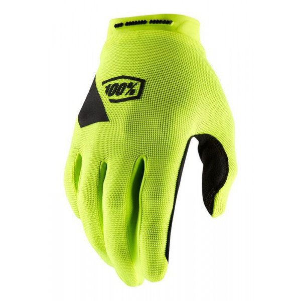 100% Ridecamp Handschuh Neongelb