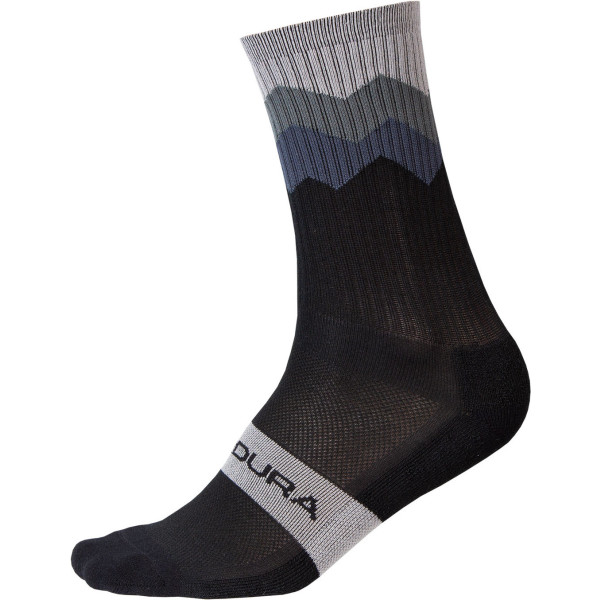 Endura Calcetines Jagged Negro Hombre