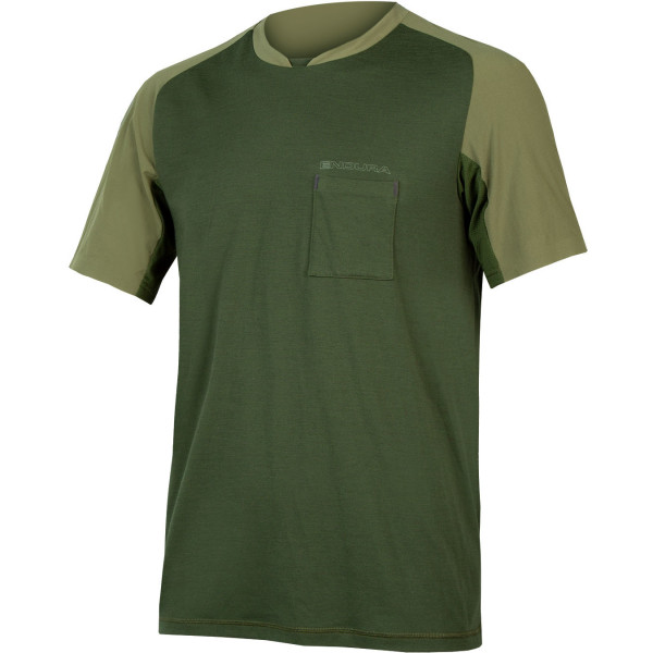 Endura Gv500 Foyle T Verde Oliva Hombre