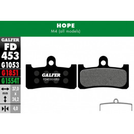 Galfer Bike Pro Brake Pad Hope M4