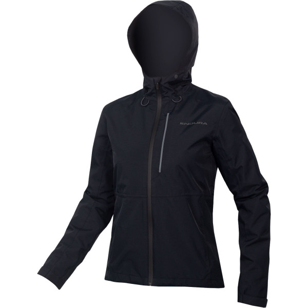 Endura Chaqueta Impermeable Con Capucha Hummvee Para Mujer Negro Mujer