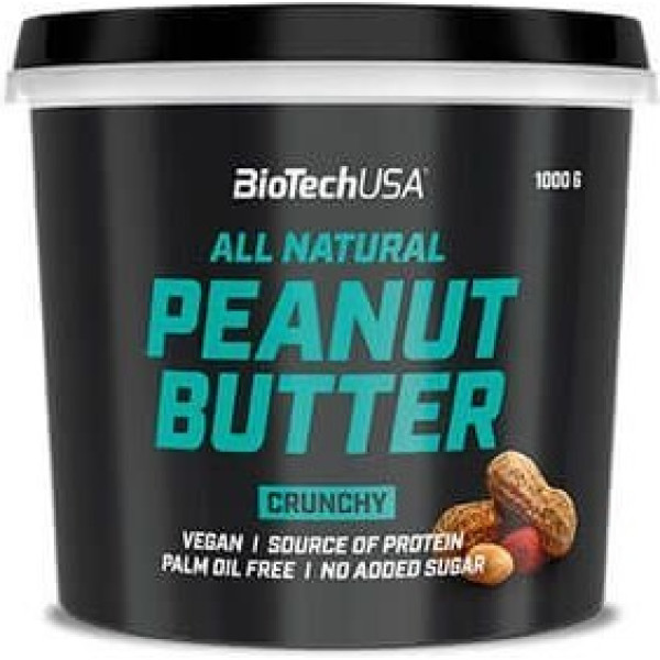 Biotech Usa Erdnussbutter Crunchy 1000 Gr