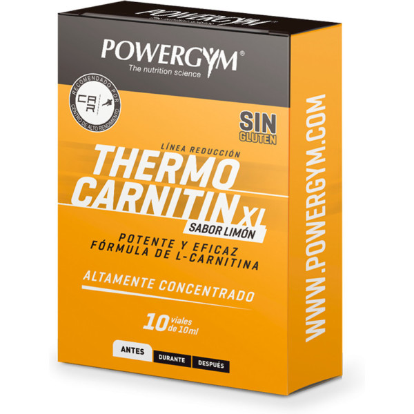 Powergym Thermocarnitin XL Doos 10 Flesjes