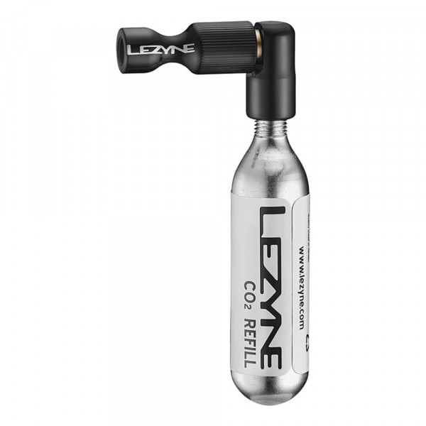 Estojo cartucho de neoprene Lezyne Trigger Drive Co2 (shrader/presta) 16 g preto