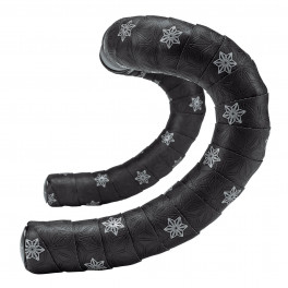 Supacaz Super Sticky Kush Galaxy Silver Print W/ Ano Black Plugs