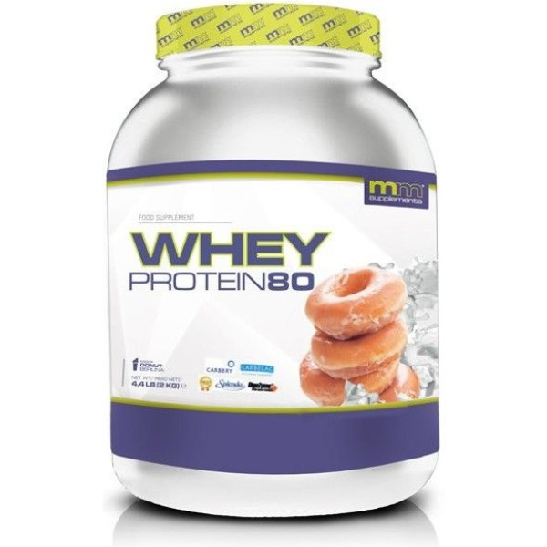 Mmsupplements Whey Protein80 - 2 Kg - Mm Supplements - (american Donuts)