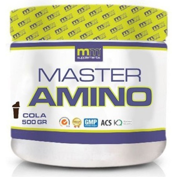 Mmsupplements Master Amino - 500g - Mm Supplements - (naranja)